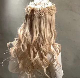 ロング 🏹‪‪girlyト レンド‪モテヘア🏹のヘアスタイル