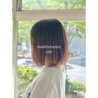 ミディアム スパ/暖色カラー /白髪染め/ひな🫧のヘアスタイル