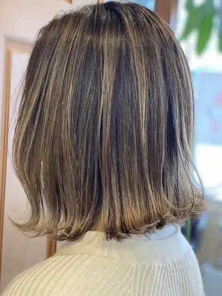 カラー ミディアム naoc area2 chie＊奈良生駒市のヘアスタイル