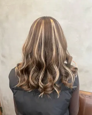 ロング 【ピンク/韓国ヘア/ ヘアセット】亜海のヘアスタイル