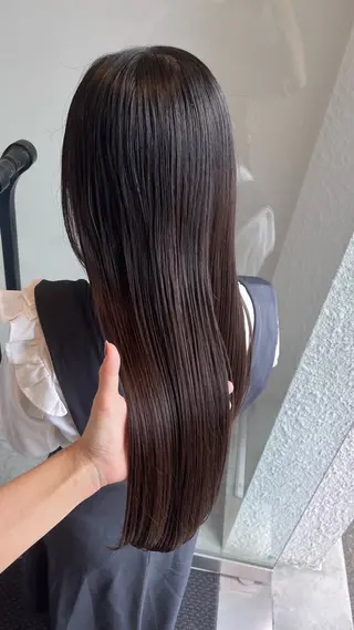 ロング 🪽ナチュラルヘア＊ 大下唯奈🪽🫧のヘアスタイル