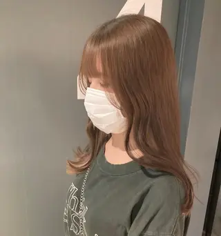 ロング カラー GO TODAY  SHAIRE  SALON   渋谷モディ所属・スキバサミを使わない カット🌼唯🌼のヘアスタイル