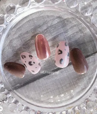 ネイル 北浦和 自爪育成ケアのネイルデザイン