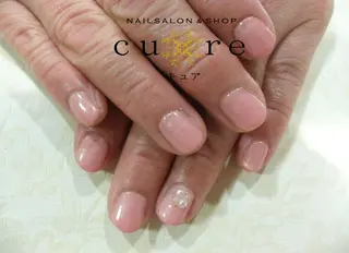 ショート ネイル ネイルサロン Cureのネイルデザイン