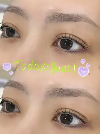 アイブロウ CHIBA🦋パーマ ナチュラル美眉のマツエク・マツパデザイン