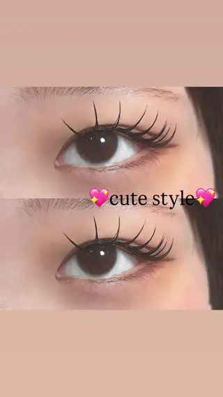 マツエク・マツパ 山本 恋乃香のヘアスタイル