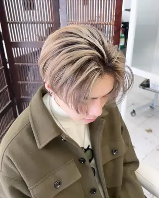 カラー メンズ メンズ/メンズカラー 🍏すがのみき🍏のヘアスタイル