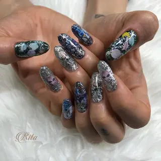 ネイル Rio 𓍼のネイルデザイン