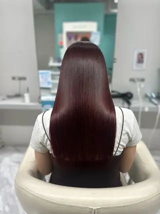 ロング カラー LeeHorie MIUのヘアスタイル