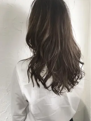 ロング カラー パーマ 畠山 雄大のヘアスタイル