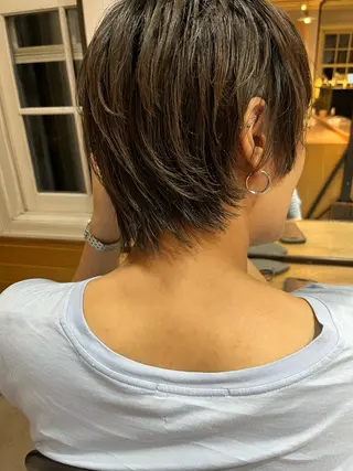 ショート NOUN所属・eri kinjoのヘアスタイル