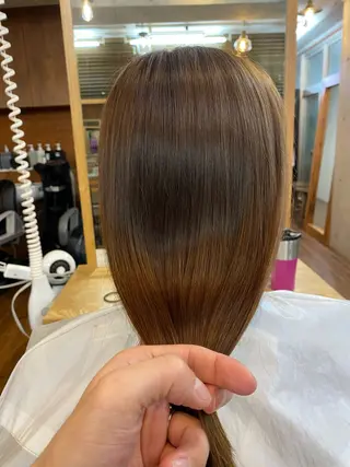 ロング 千 田のヘアスタイル