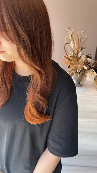 ロング カラー 岐阜/各務原 スタイリスト🎀のヘアスタイル