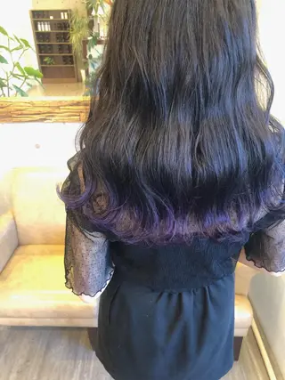 セミロング カラー カラーパティシエ facce🌼ikoのヘアスタイル