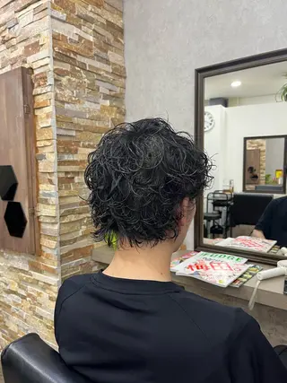 パーマ 薮内 香保里のヘアスタイル