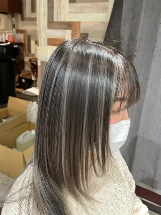 ロング カラー ［パサつき改善］＊ 髪質改善ケアサロン＊のヘアスタイル
