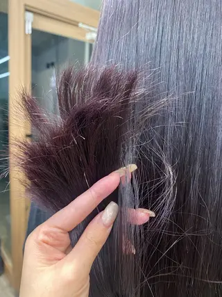 ロング カラー 🐾Libero🐾 柏　KONOMIのヘアスタイル