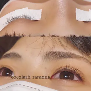 マツエク・マツパ ココラッシュ AYACOのマツエク・マツパデザイン