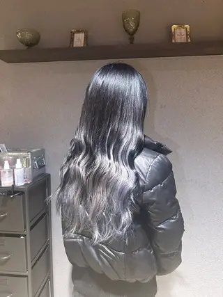 ロング カラー 朝斗/ブリーチなし ・Wカラー・エクステのヘアスタイル