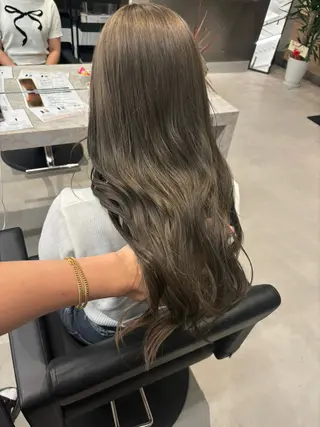 ロング カラー 金森 斗夢のヘアスタイル