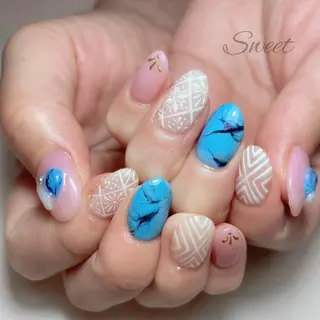 ネイル sweet 仲野陽子のネイルデザイン