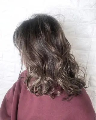 ミディアム 縮毛矯正/髪質改善 主税巧一のヘアスタイル