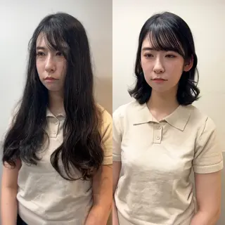 ミディアム SALOWIN銀座VORT所属・小林 佳祐のヘアスタイル