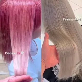 カラー 田村 汐織のヘアスタイル