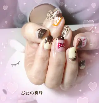 ネイル 林 珠里のネイルデザイン