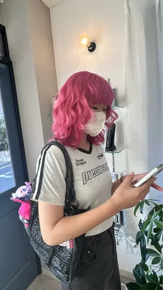 カラー Asuka/髪質改善 /カラー/ヘアセットのヘアスタイル