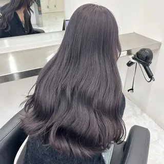 ロング 淡色ラベンダー♡ ニーナ🎀🦙のヘアスタイル