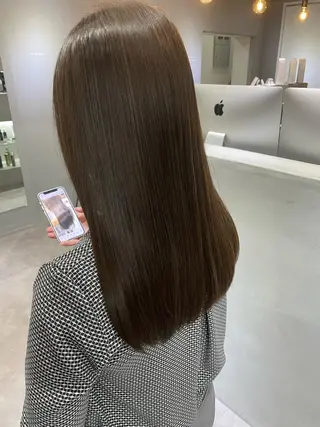 ロング カラー CheRiR所属・アッシュカラーやアレ ンジ得意🌿RIKOのヘアスタイル