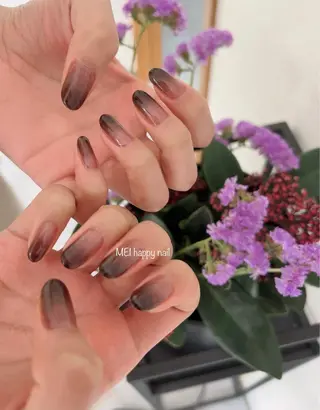 ネイル 北浦和 自爪育成ケアのネイルデザイン