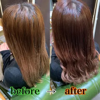 セミロング 🦋ふくい あやの🦋のヘアスタイル