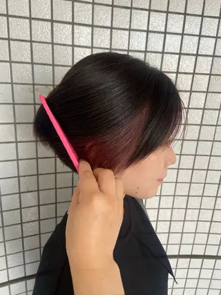 ショート 瀧下 唯のヘアスタイル