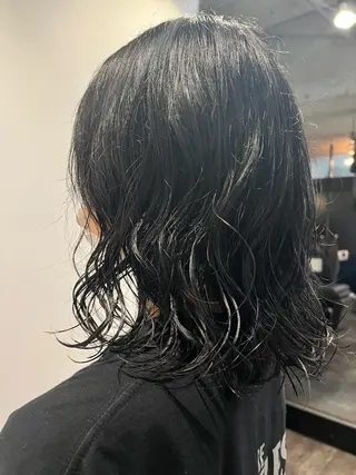 ミディアム パーマ ルラブランシェ所属・🫧美髪カラー🫧 MANAMIのヘアスタイル