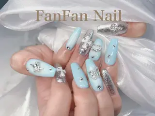 ネイル FanFan 長さ出し専門のネイルデザイン
