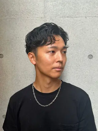 パーマ メンズ 似合わせカット /パーマ岡本淳平のヘアスタイル