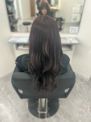 ロング カラー ONE CONCEPT【ワンコンセプト】所属・飯味 華菜のヘアスタイル