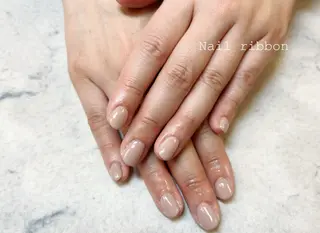 ネイル ネイルリボン 笠井のネイルデザイン