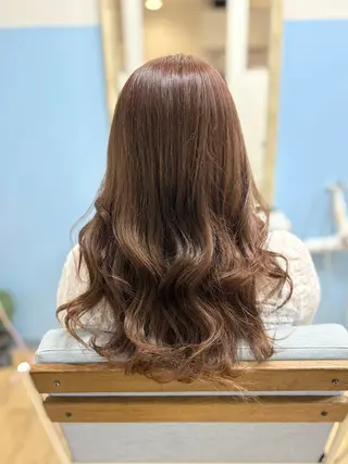 ロング カラー ヘアアレンジ ナギサ 🐶のヘアスタイル