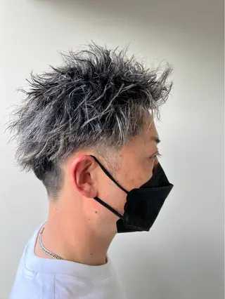 ショート Glimpse  大濠店所属・赤嶺/メンズカット メンズパーマのヘアスタイル