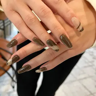 ネイル 阿部 ほのかのネイルデザイン