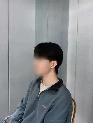 メンズ 梅田/パーマ/ 韓国メンズヘア/ハタのヘアスタイル