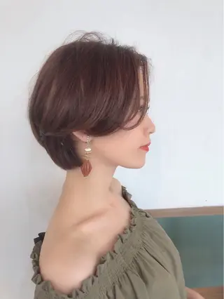 ショート Ang　関 貫太郎のヘアスタイル