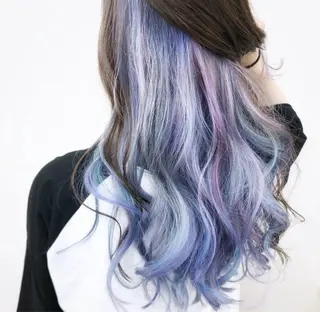 ロング カラー ナカジマ ナナのヘアスタイル