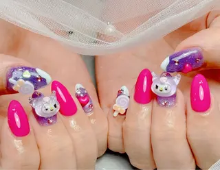 ネイル マジックミラー所属・マジック ミラーのネイルデザイン