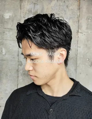ショート パーマ メンズ 【メンズ専門】 田口雄也のヘアスタイル