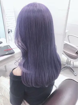 セミロング カラー 🇰🇷韓国ヘア TAKUMI🐯💎のヘアスタイル