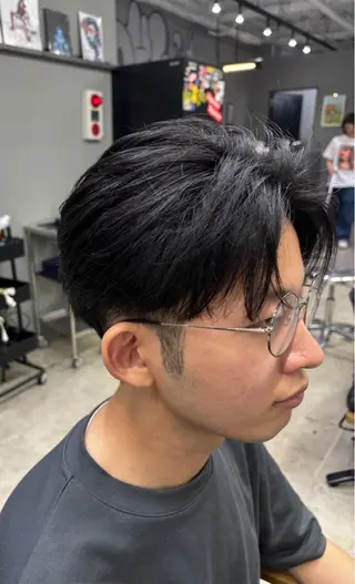 ショート メンズ メンズ専門サロン wokeのヘアスタイル